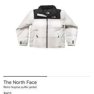 The North Face Navy & Black Insulated Puffer Jacket